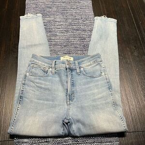 Madewell 10" High Rise Skinny Jeans‎ Excellent Condition 26